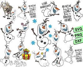 Disney Olaf Bundle Svg, Disney Frozen Olaf Svg Png, Olaf Magical Snowfla... - £1.95 GBP