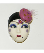 Deco Pin Signed by artist Sharon Roslund - £23.98 GBP