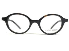 Anne Klein Petite Eyeglasses Frames AK 8077 118 Brown Tortoise Round 42-18-135 - £36.60 GBP