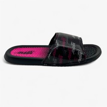 AND1 Gel Slide Black White Pink Glo Womens Sandal Slide - £13.40 GBP