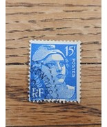 France Stamp Marianne Gandon 15f Used - $1.99