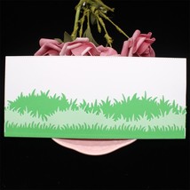 Grass Slimline Borders Metal Cutting Dies Stencil Scrapbooking Card Making Craft - $13.70