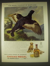 1962 Chivas Regal Scotch Ad - The regal flavour of Scotland - $18.49