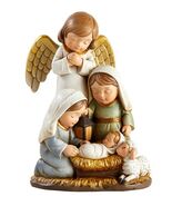 Children&#39;s Nativity with Angel 9&quot; Figurine, New #AB-235 - €42,74 EUR