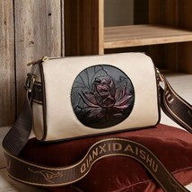 Vintage Floral Crossbody Bag for Women – Boston Pillow Style Shoulder Purse - $589.94 MXN