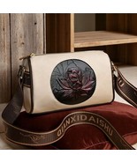 Vintage Floral Crossbody Bag for Women – Boston Pillow Style Shoulder Purse - €26,60 EUR