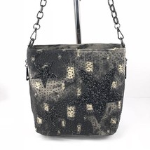 Women Denim Bag Fashion Hot Drilling Messenger Bags Female Broken Hole Crossbody - £57.84 GBP