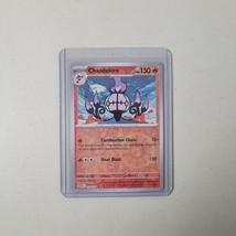 Chandelure 038/197 Reverse Holo Obsidian Flames Pokemon Card Near Mint NM/M - $5.99