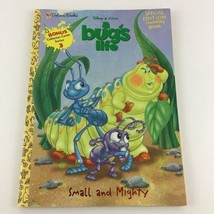 Disney Pixar A Bug&#39;s Life Special Edition Coloring Book Small &amp; Mighty Vintage  - £19.68 GBP