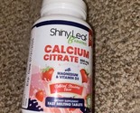 Shiny Leaf Bariatric CALCIUM CITRATE 600mg, 60 Tabs (Strawberry) 07/2025 - $14.99