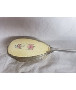 1950s Decorative Flowers Rose Hair Brush  - $30.00