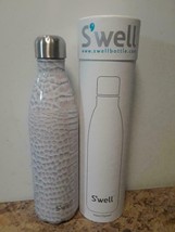 Swell Vacuum Insulated Stainless Steel water Bottle , 25oz  blanc crocodile - £20.88 GBP