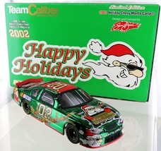 Sam Bass 02 Monte Carlo  Happy Holidays 1/24th scale Green Chrome Diecast - $54.45