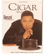 Cigar Aficionado February 1998 Denzel Washington George Hamilton Mike Ditka - £7.13 GBP