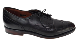 Allen Edmonds PLAYER&#39;S SHOE Black Leather Wingtip Oxford Tie Lace Men 13... - $150.00