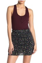 FREE PEOPLE Intimately Womens Tank Top Hang Out Sleeveless Soft Wine Red Size XS - £28.75 GBP