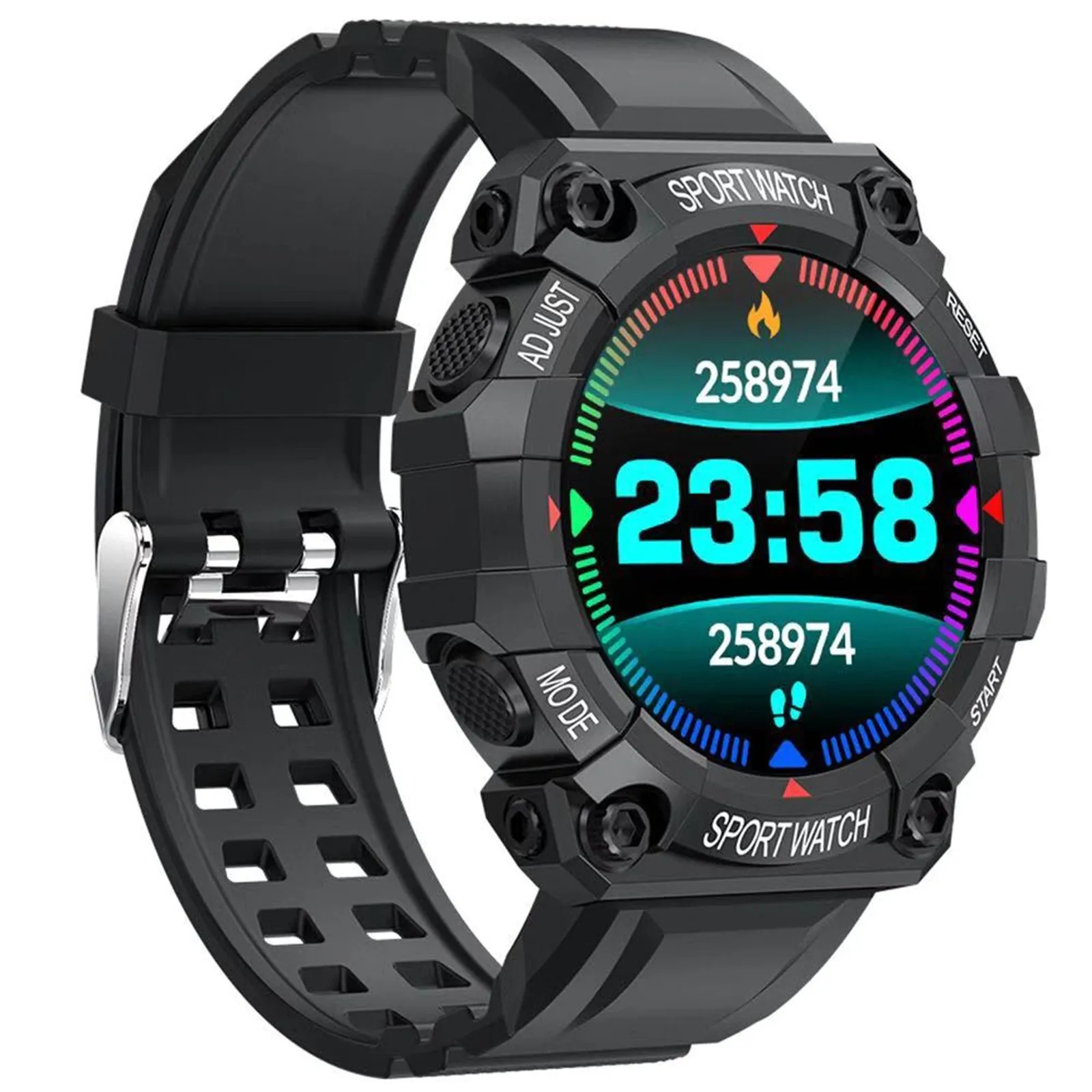 Outdoor  Smart Watch 1.3 Inch Curved Display Bluetooth Call Watch Ip67 Waterproo - £119.54 GBP