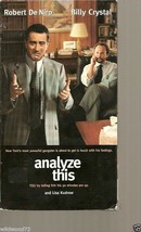 Analyze This (1999, VHS) - £3.94 GBP