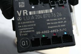 08-14 MERCEDES C350 C300 W204 SEDAN FRONT RIGHT PASSENGER DOOR MODULE P9232 image 9