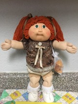 Vintage Cabbage Patch Kid Girl Red Hair Green Eyes HM#2  P Factory 1985 - £148.33 GBP
