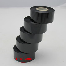 5 Rollers 1.18&#39;&#39; Width Hot Stamp Coding Printer Black Ribbon  - £9.40 GBP