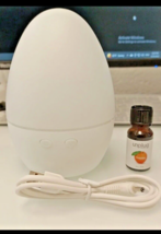 Unplug Meditation White Essential Oil Diffuser - $237.65 MXN