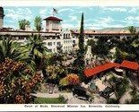 Court of the Birds Glenwood Mission Inn Riverside CA UNP WB Postcard L3 - $2.67