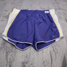 Nike Shorts Womens L 12-14 Purple Dri Fit Lightweight Athletic Lined Dra... - $19.68