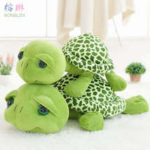 20-30 cm new arrived cartoon Big eyes green turtle plush toy tortoise We... - £2.94 GBP+