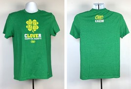 Raising Canes Chicken Fingers Crew St Paddys Clover T Shirt Mens Small Green - £15.78 GBP