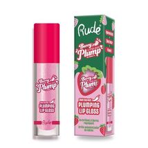 RUDE Berry Juicy Plumping Lip Gloss Pink Sugar - $7.11