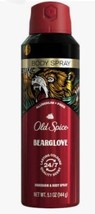 Old Spice Aluminum Free Underarm and Body Spray, Bearglove,  5.1 Oz. - £10.19 GBP