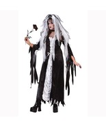 Bride of Darkness Gothic Gown Halloween Costume Adult Size Small-Medium ... - $38.34 CAD