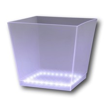 Light Up Chilled Cube Ice Bucket White - £57.90 GBP