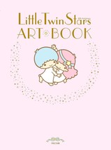 Little Twin Stars Art Book Kiki &amp; Lala 40 Anniversary official art book - £31.06 GBP
