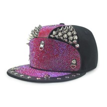 Hats for Men  Armor Stitching Pointed Willow Nails Hip Hop Hat Snapback ... - $86.33