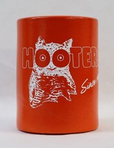HOOTERS SINCE 1983 Koozie Orange Foam Insulator Beer &amp; Drink Can Holder - £23.69 GBP