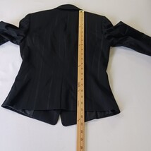 Antonio Melani Women's Black 3-Button Front Closed Pockets Blazer Jacket Size 2 image 8