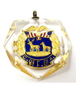 Companions Of The Foresters Of America Lucite Pendant C of F of A Vintag... - £17.99 GBP