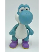 Jakks Pacific World of Nintendo 4.5 inch Blue Yoshi Action Figure Super ... - $10.99