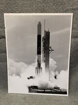 NASA Engineer Owned 8x10 Photograph Liftoff Delta 144 Rocket Space KG - $19.80