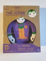 The Joker Painted Wooden Figure DC Comics 2 Head Batman Loot Crate Exclusive New - £7.43 GBP