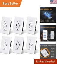 USB Wall Outlet Receptacle with Dual 4.0A Ports - 20 Amp Tamper Resistan... - $61.00