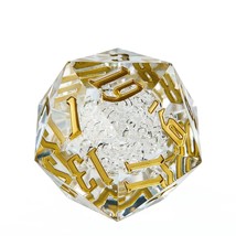 D20 Single Dice 55Mm, 20 Sided Dnd Dice, Giant D20 D&amp;D Polyhedral Dice Large D20 - £22.21 GBP