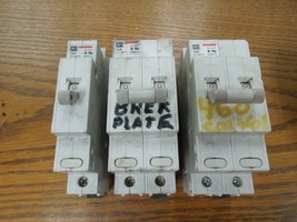 Cutler Hammer SPHM 10A 2p, 15A 2p &amp; 15A 1p 277/480V Din Rail Mount Used - $731.71 MXN