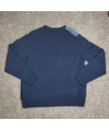 Tricots St Raphael Sweater Men XL Blue Colorblock Patchwork Pullover Rib... - £14.41 GBP
