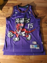 Vince Carter Adidas NBA Toronto Raptors 15 Jersey Hardwood Classics Purple M +2 - £41.48 GBP