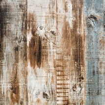 Decorative Vintage Wood Panel Distressed Wood Planks Self Adhesive Removable - £26.99 GBP