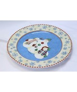 Sakura Debbie Mumm Snowflake Chop Plate Christmas Platter 12-1/2&quot;  Xmas - $16.48 CAD