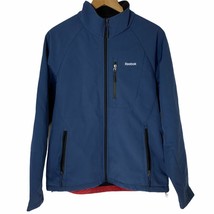 Reebok blue soft shell jacket small - $23.07